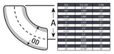 Elbow 90° Long Radius Butt Weld Sch 10S - SS 304/304L