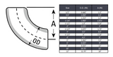 Elbow 90° Long Radius Butt Weld Seamless Sch 10S - SS 304/304L