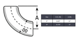 Elbow 90° Long Radius Butt Weld Sch 20 - SS 304/304L