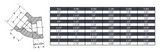 Elbow 45° Socket Weld #3000 - SS 304/304L