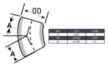Elbow 45° Butt Weld Sch 20 - SS 304/304L