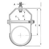 Clevis Hanger - Stainless Steel 316