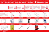 CSA Type 2 Basic First Aid Kit - Medium (26-50 Workers)