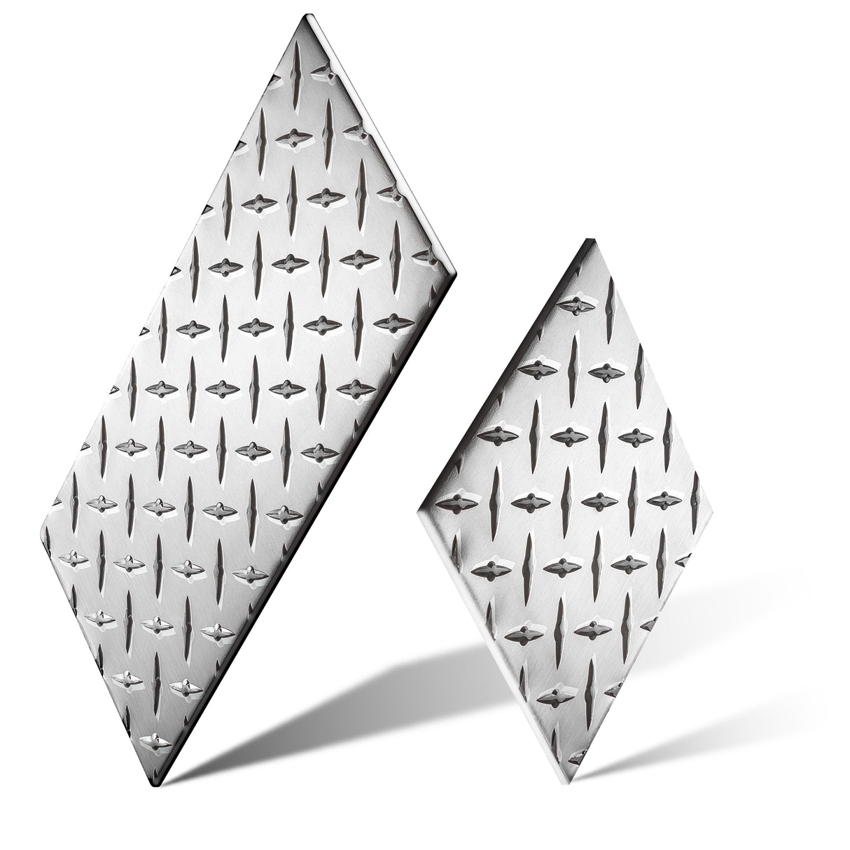 Diamond Tread Plate 0.250" THK - 3003 Aluminum (Mirror)
