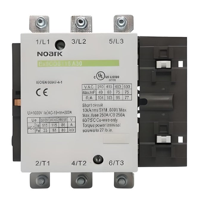 Contactor Non-Reversing (FVNR) 220Vac 115A 4NO | Ex9CDS115A40M7