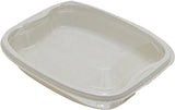 Contenant et couvercle rectangulaire, 16 oz (150)