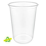 Contenants en plastique rond(500)