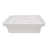 Couvercle en plastique, Blanc, 12" x 18"