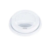 Couvercle pour verre café – 6 oz et 8 oz – Blanc – 1000 unités – Recyclable