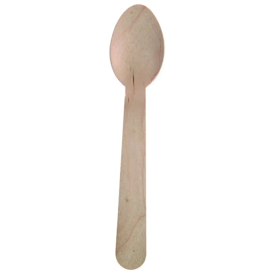 Cuillères en bois de bouleau (100)