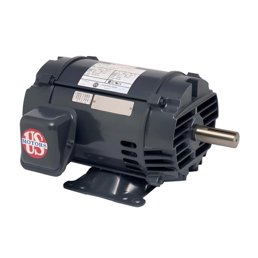 US Motors D2P2G | T-Frame Motor 2HP, 1800RPM, 575V, Frame 145T, ODP ...