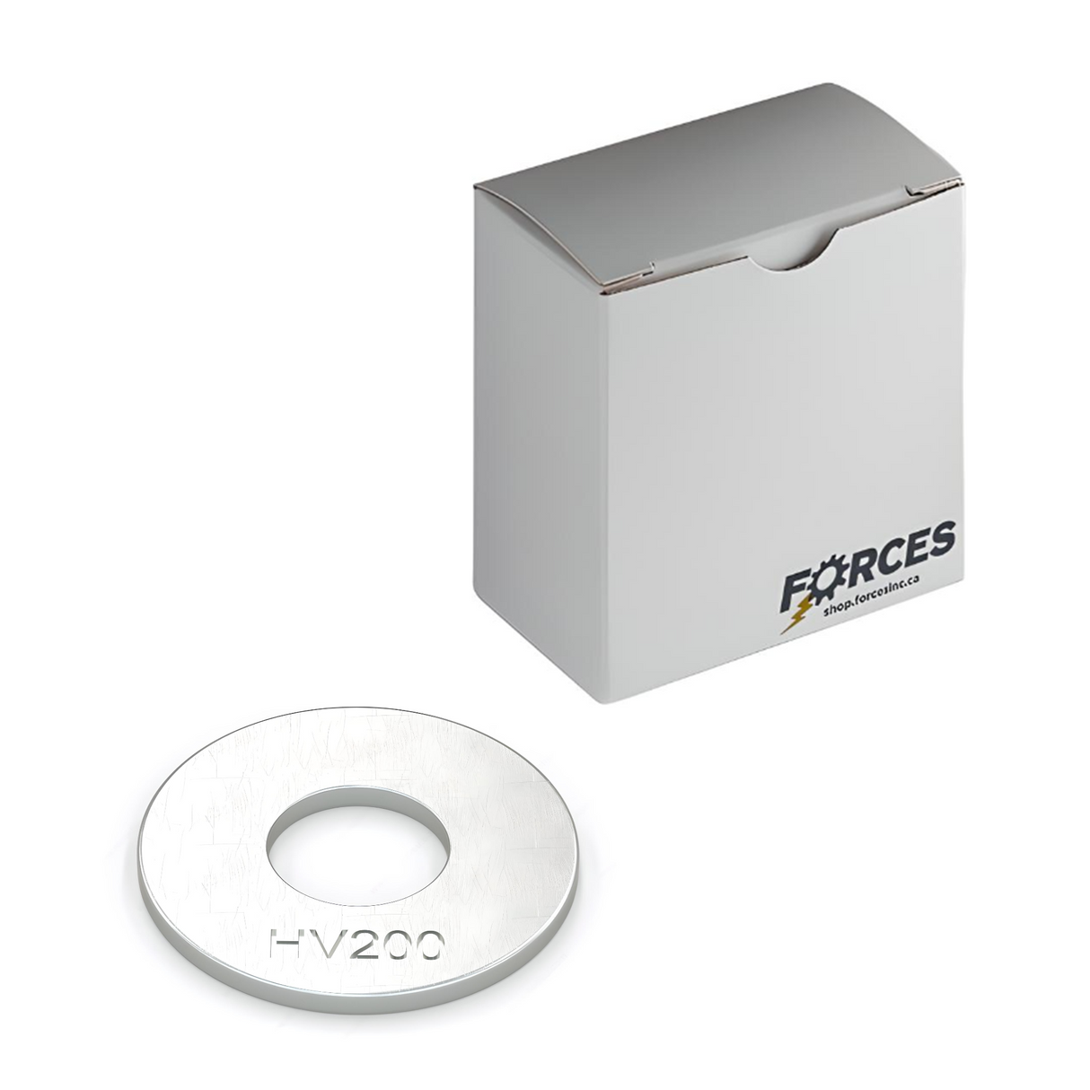 DIN 125A Standard Flat Washer M30 x 56mm O.D. - HV200 Zinc Plated