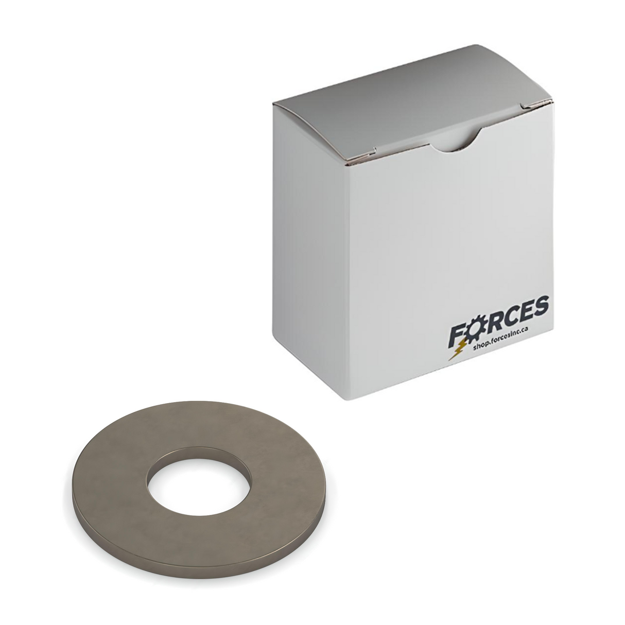 DIN 125A Standard Flat Washer M18 x 34mm O.D. - Plain Steel