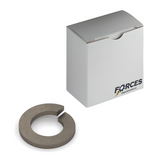 DIN 127B Medium Split Lock Washer M8 - Plain Steel
