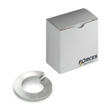 DIN 127B Medium Split Lock Washer M2 - Zinc Plated
