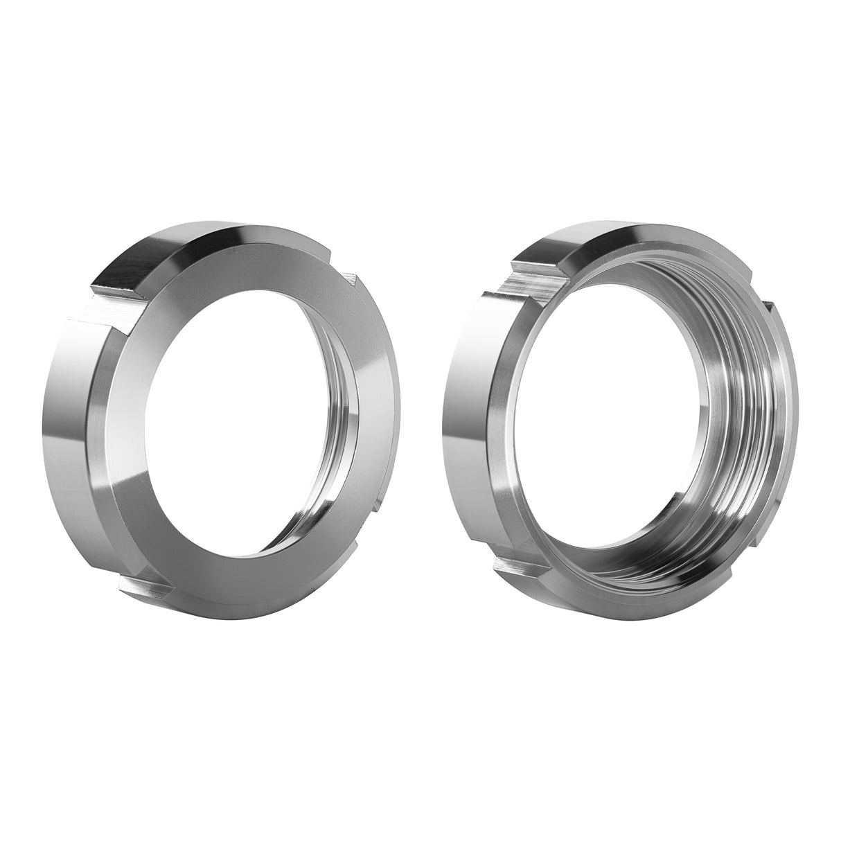 13R DIN Round Nut DN50 - Stainless Steel 304
