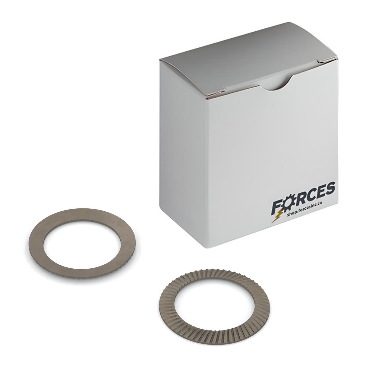 DIN 53070 Safety Schnorr Lock Washer M8 - Plain Steel