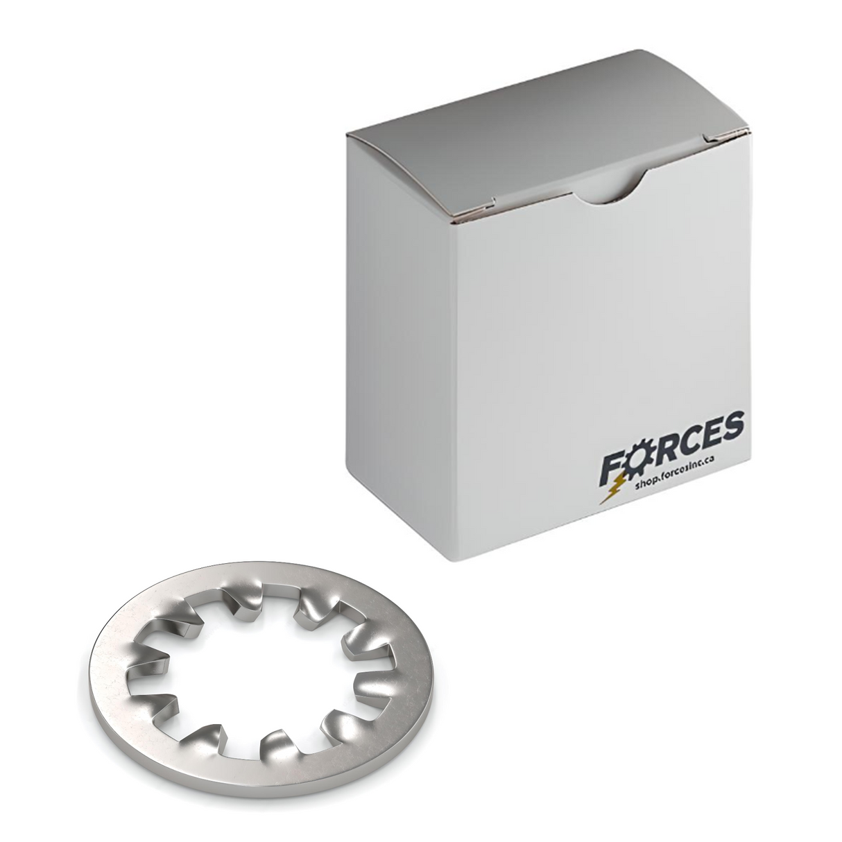 DIN 6797J Internal Tooth Lock Washer M6 - Stainless Steel A2(18-8)