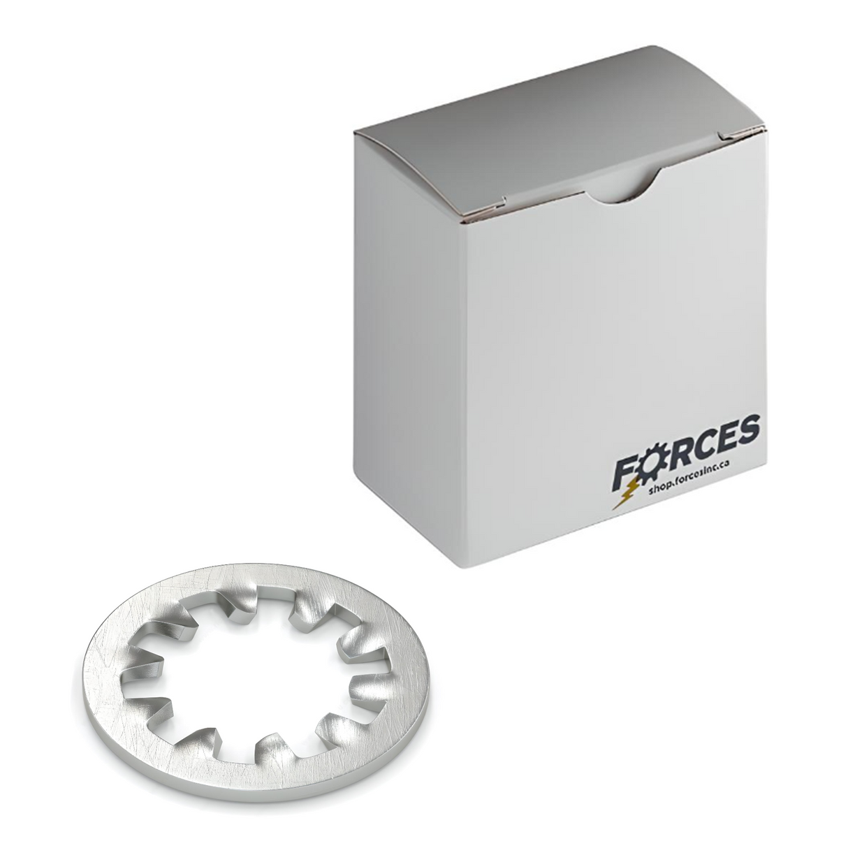 DIN 6797J Internal Tooth Lock Washer M5 - Zinc Plated