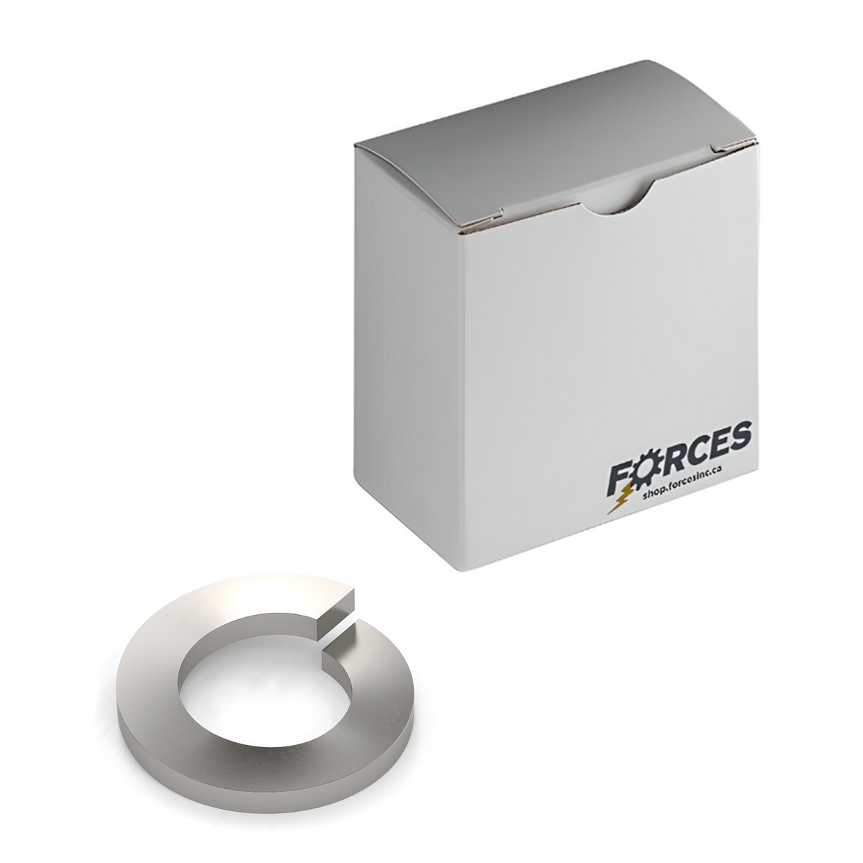 DIN 7980 High Collar Split Lock Washer M5 - Stainless Steel A2(18-8)