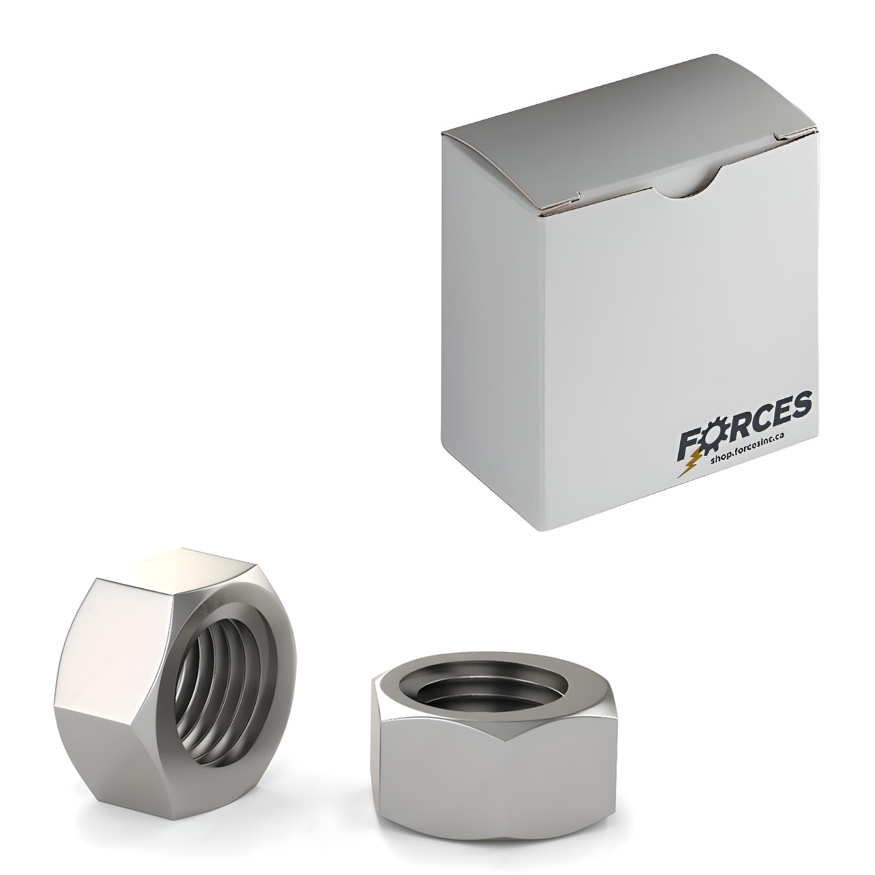 M6-1.0 Top Lock Nut DIN 934 - Stainless Steel A2 (18-8)