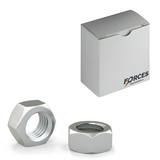 M12-1.25 Top Lock Nut DIN 980 - Zinc Plated Class 8.8