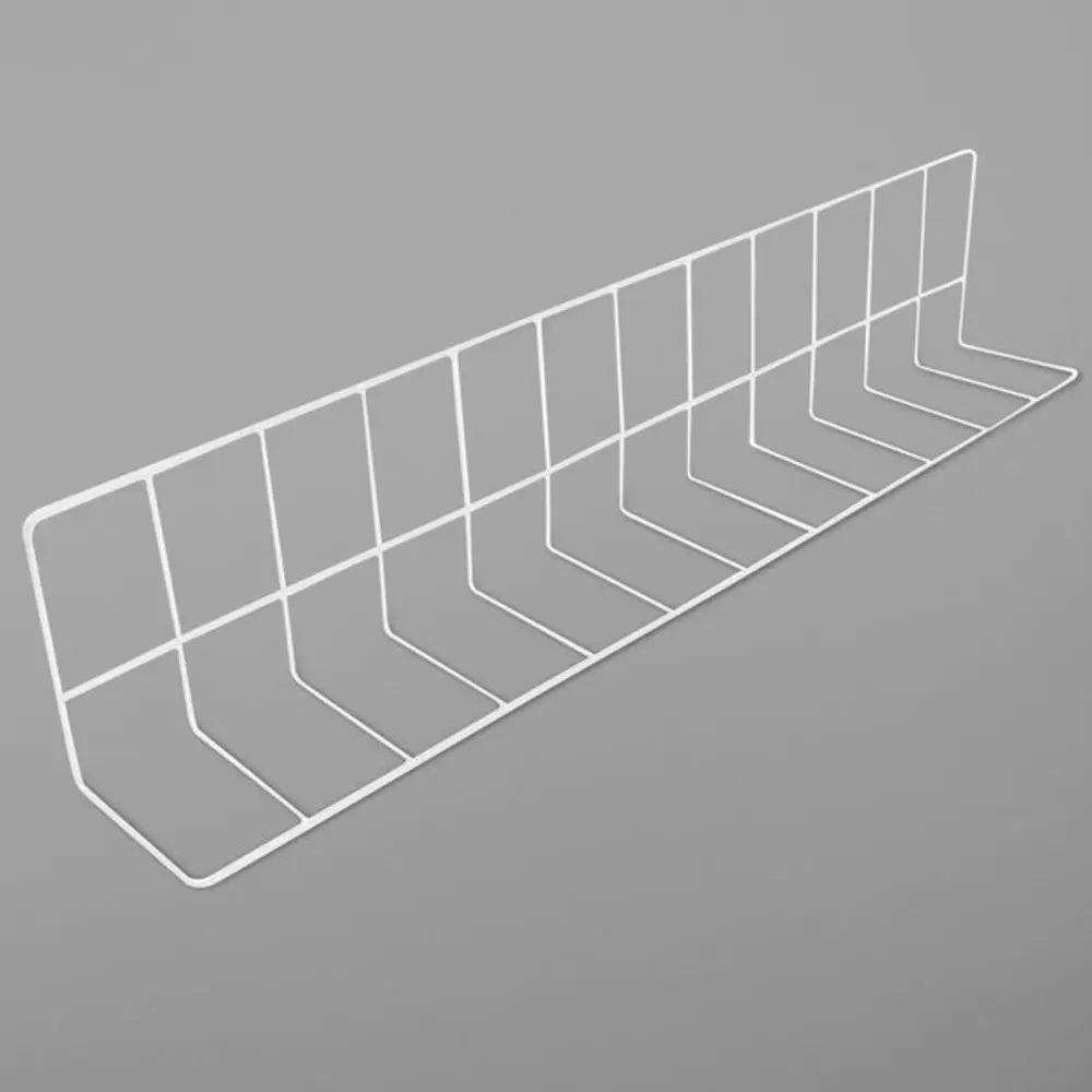 Division en broche blanc – 4" x 6" H x 24" L