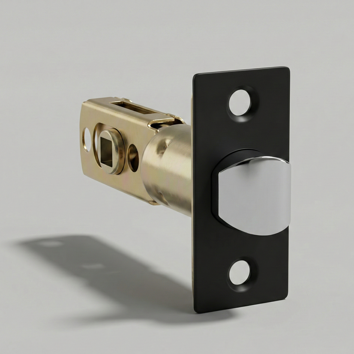 Poignée de porte Vellum Hardware Rail – Barre plate, à clé, condamnation, passage et factice