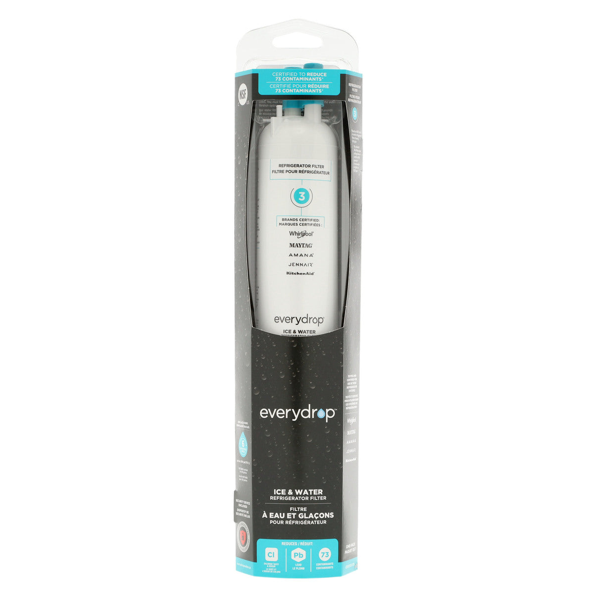 Whirlpool EDR3RXD1B EveryDrop #3 Fridge Water Filter