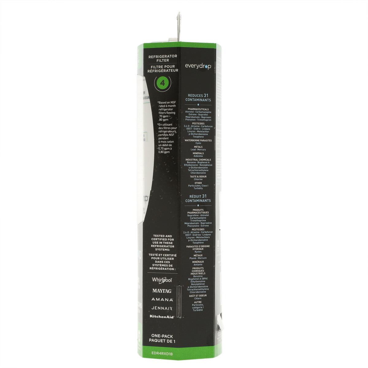 Whirlpool EveryDrop EDR4RXD1B Refrigerator Water Filter #4