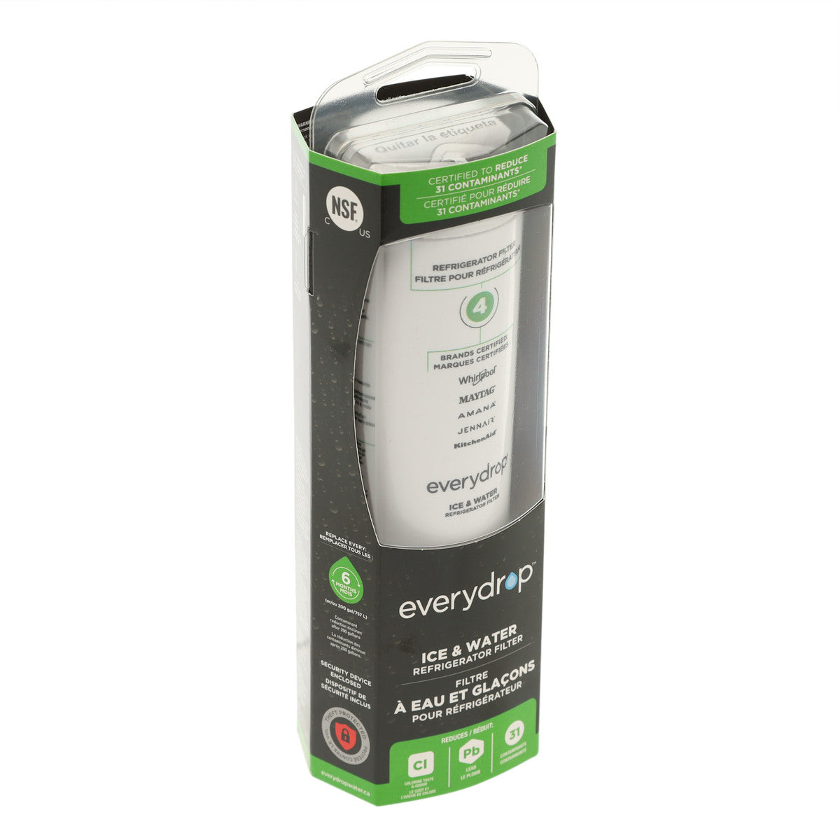 Whirlpool EveryDrop EDR4RXD1B Refrigerator Water Filter #4