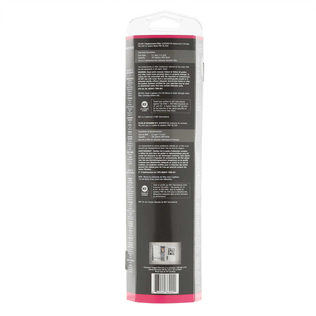 Whirlpool EDR5RXD1B Fridge Water Filter Replacement
