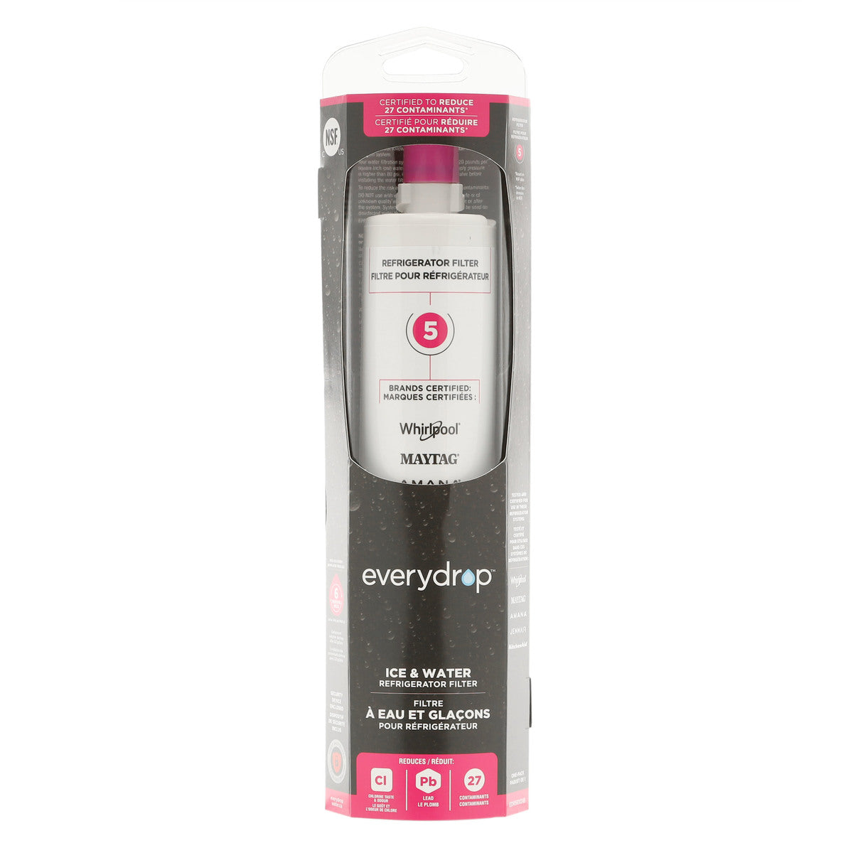 Whirlpool EDR5RXD1B Fridge Water Filter Replacement