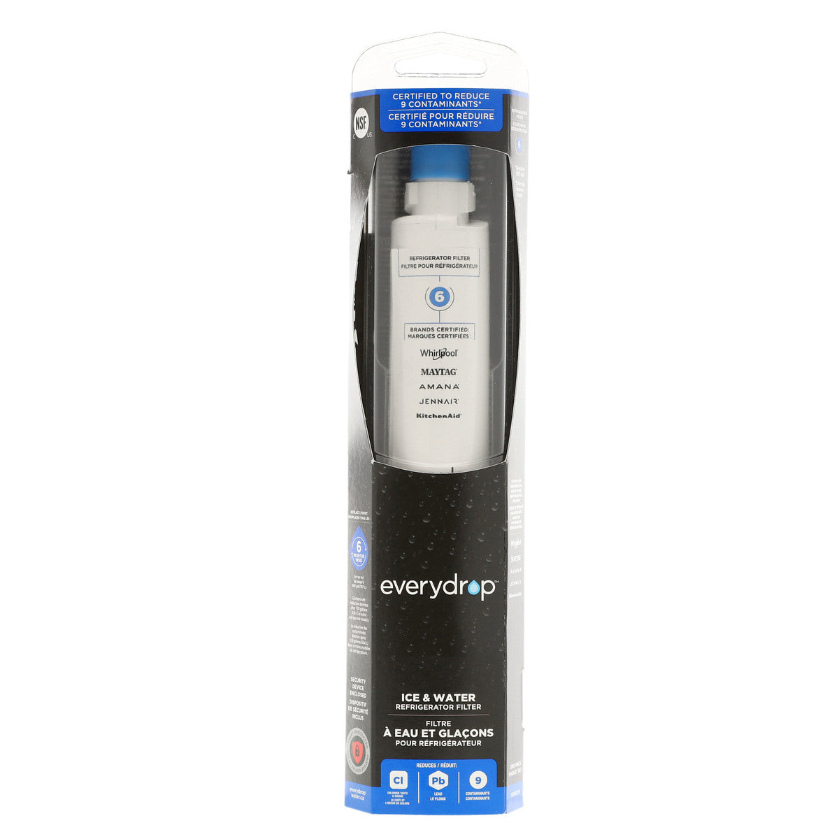 Whirlpool EveryDrop EDR6D1B Refrigerator Water Filter #6