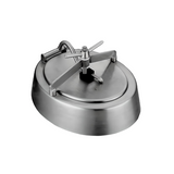 23" x 19" (580mm x 480mm) Shadowless Elliptical Manway - SS316/Silicone