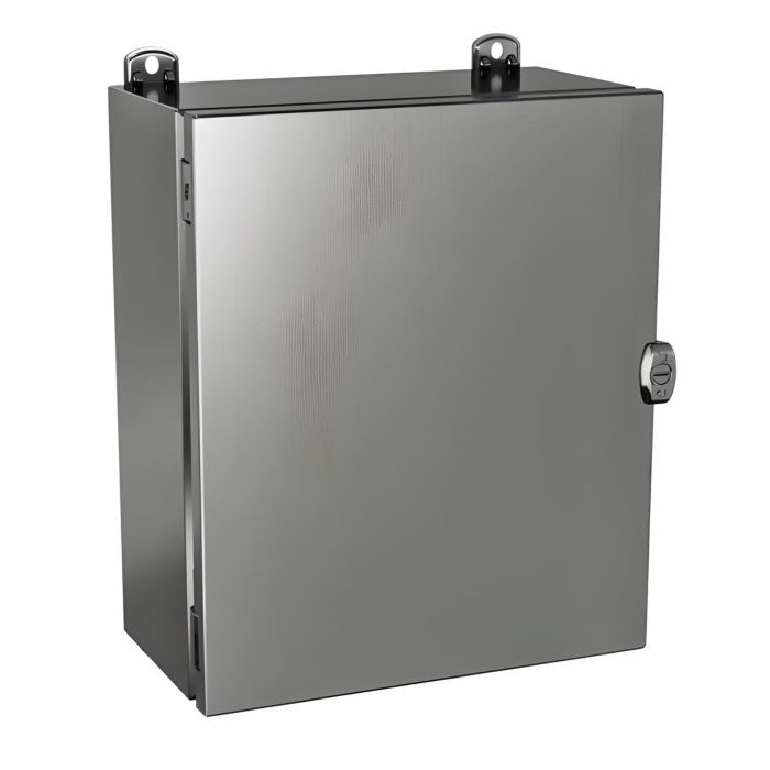 JIC Enclosure 10" x 8" x 4" NEMA 4X-12/IP66 - Stainless Steel 304
