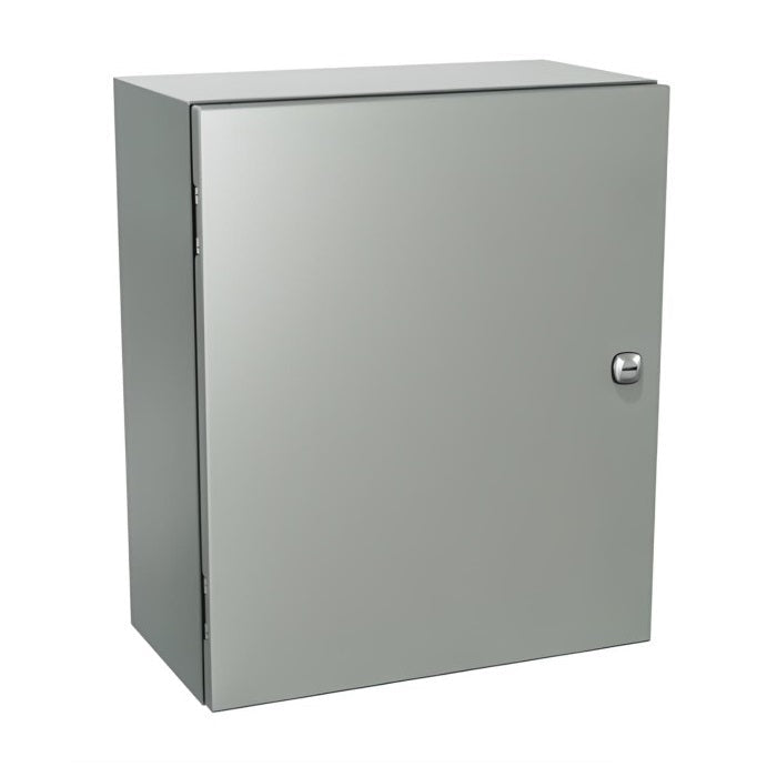 Enclosure 16" x 12" x 6" NEMA 4-12/IP66 - Powder Coated Steel