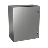 Enclosure 20" x 16" x 10" NEMA 4X-12/IP66 - Stainless Steel 304