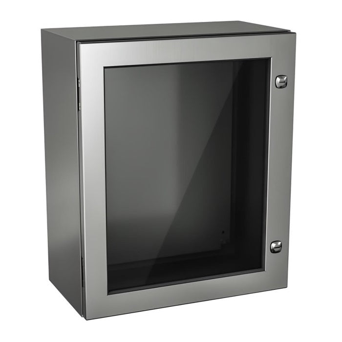 Windowed Enclosure 36" x 30" x 6" NEMA 4X-12/IP66 - Stainless Steel 304