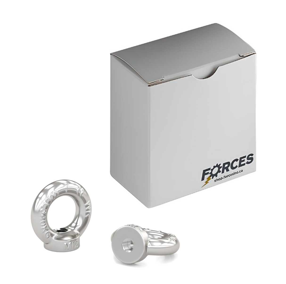DIN 582 Eye Nut M10-1.5 - Stainless Steel A2(18-8)