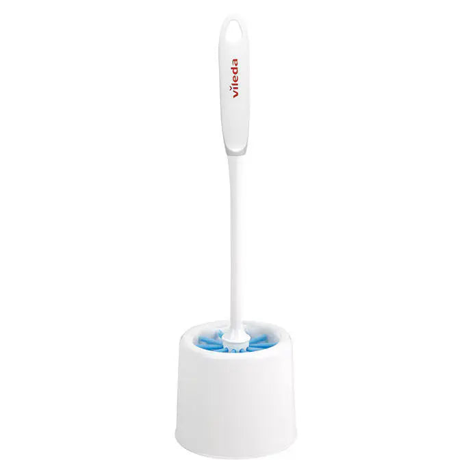 Brosse toilette Vileda Powerfibres avec caddie