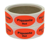 Etiquette ovales -  1 ³⁄₄" × 1" - 200/rouleau
