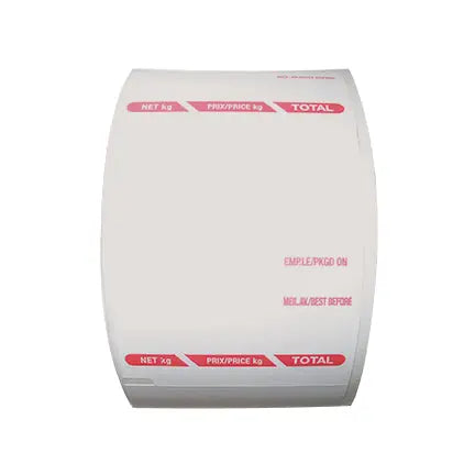 Étiquettes pour balance TEC SL-66, 6 lignes (500)