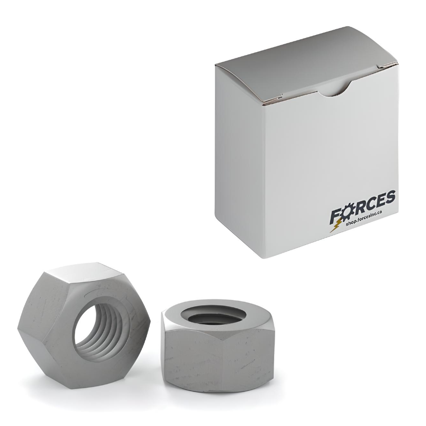 1/2"-13 Hex Nut - Aluminum 6061