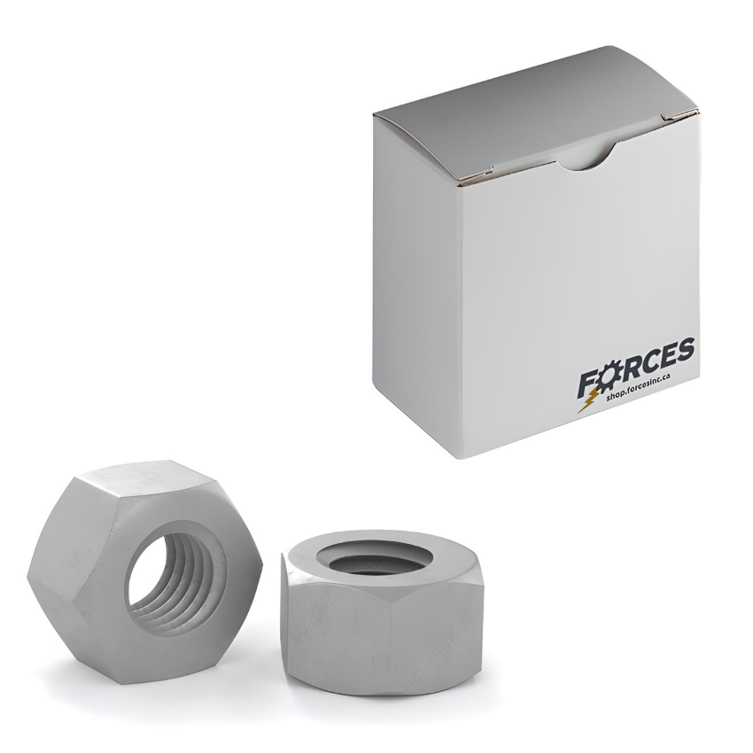 1/2"-13 Hex Nut - Hot-Dip Galvanized ASTM A563