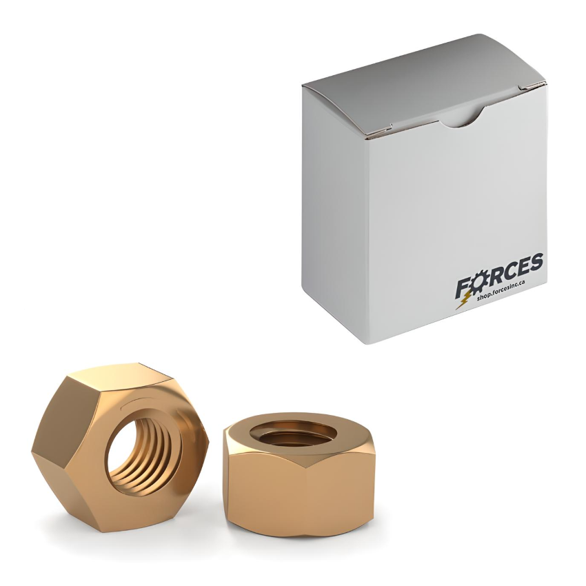 1"-8 Hex Nut - Silicon Bronze 651