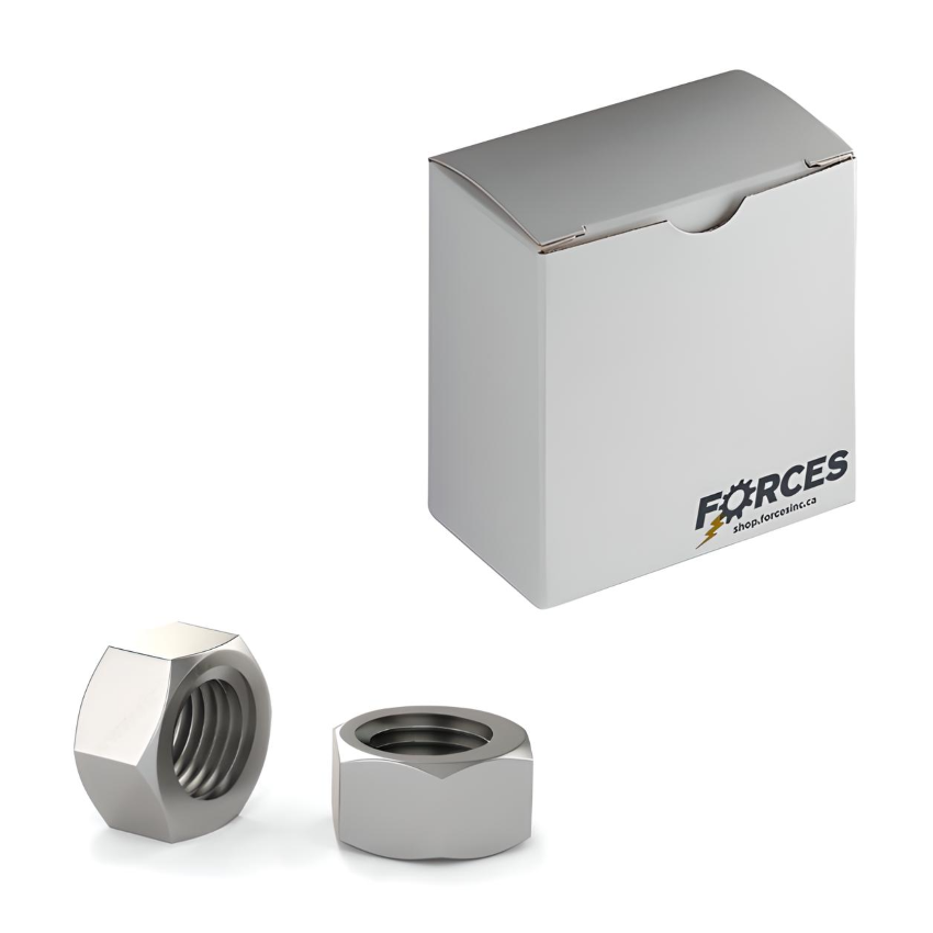 1-1/8"-7 Hex Nut - Stainless Steel 18-8