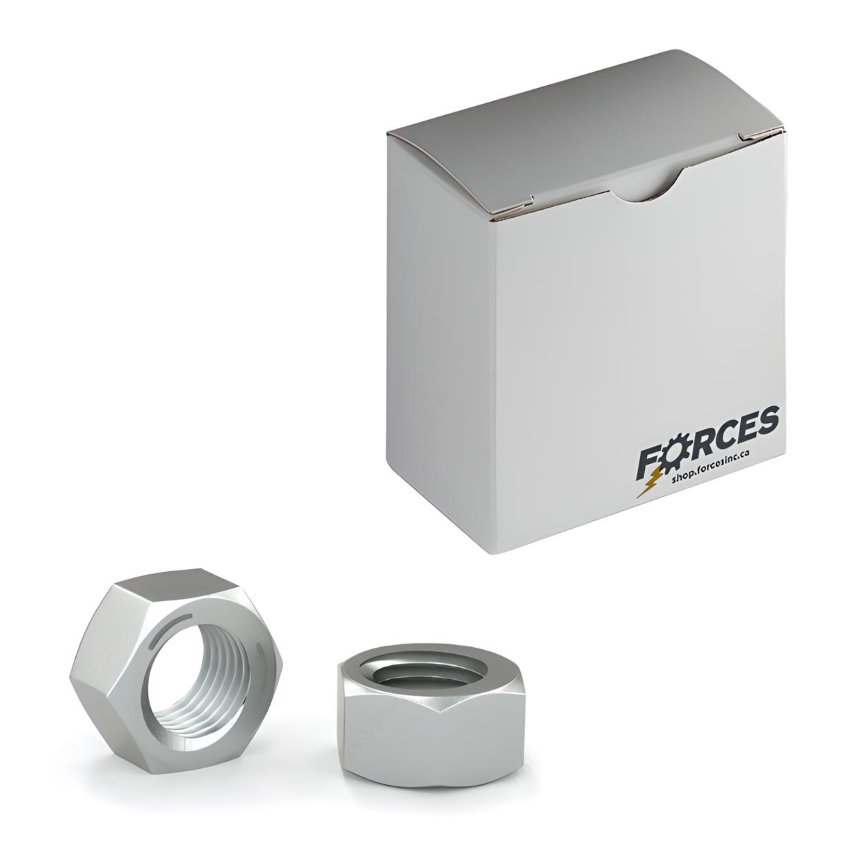 1/4"-20 Hex Nut - Zinc Plated Grade 5