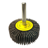 Flap Wheel 1-1/2" x 1/2" x 1/4" Shank Grit 120 Zirconia