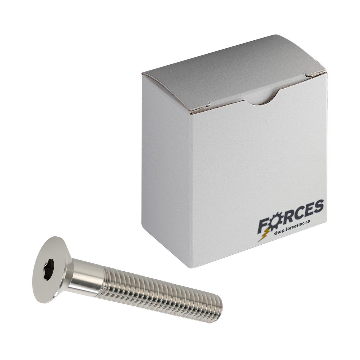 M5-0.8 x 35mm DIN 7991 Flat Head Socket Cap Screw Partial thread - Stainless Steel A2(18-8)